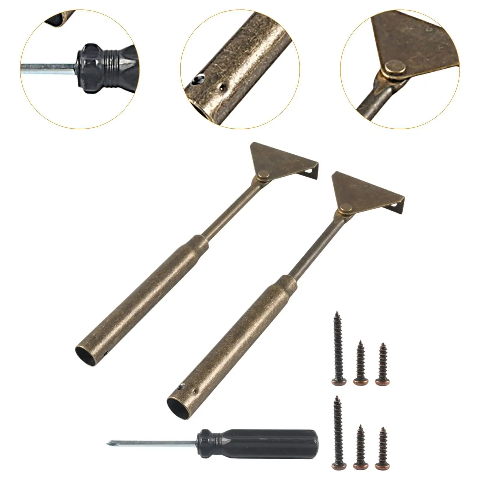 قطع غيار عالية الأداء محملة بزنبرك دعامة دعم الباب سهلة التركيب تحل محل أجهزة الخزانة لباب خزانة RV