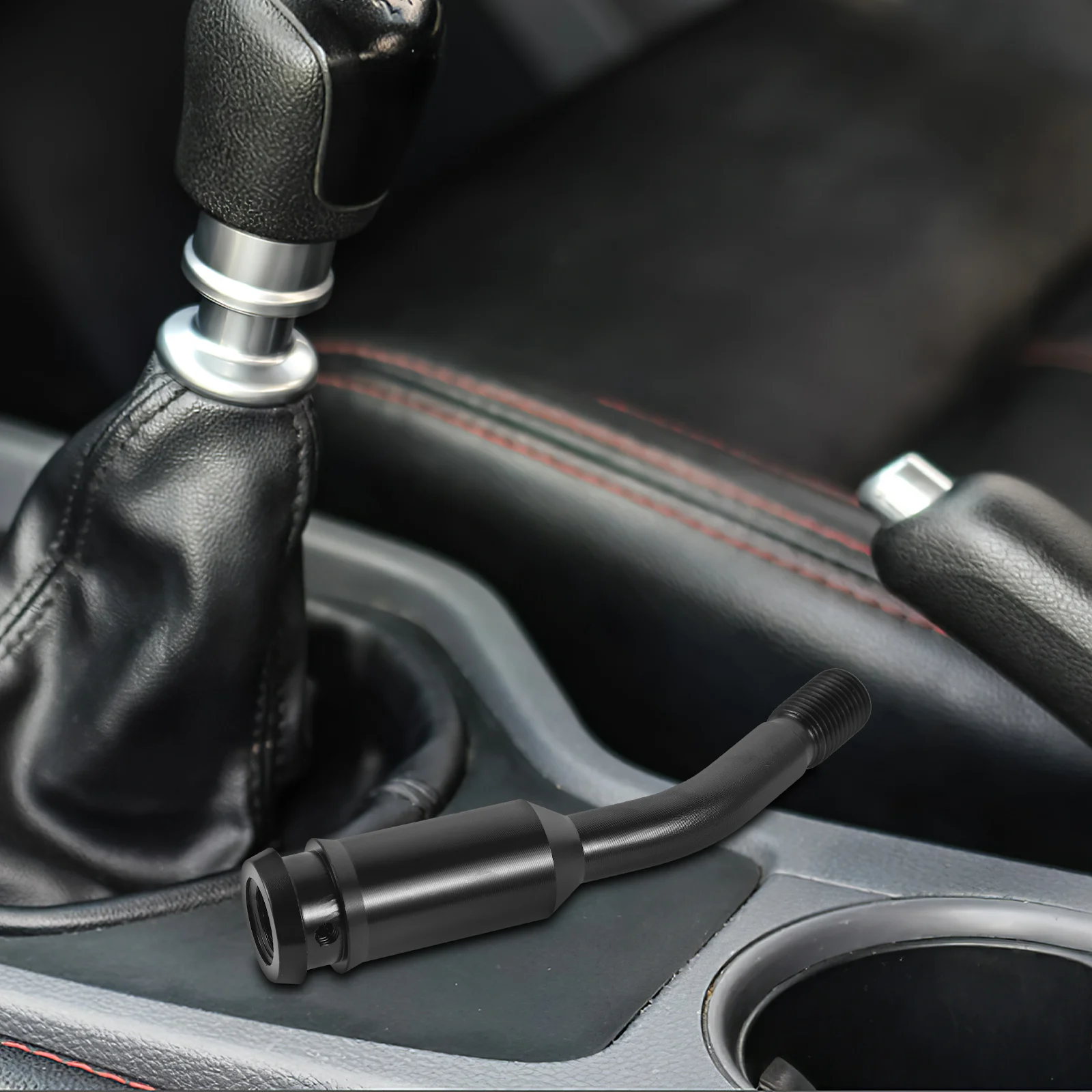 

Gear Rod Extension Aluminum Alloy Shift Knob Adapter Car Head Stick Lever Extender