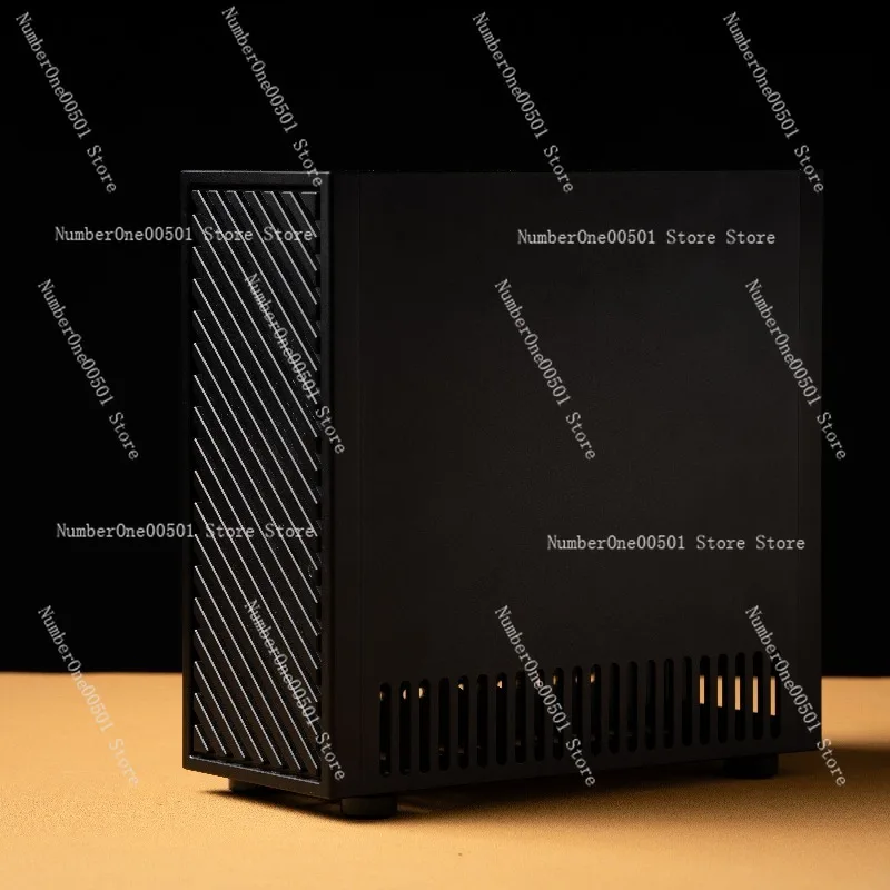 LP-P2V2 chassis cnc all-aluminum DC power supply built-in power supply chassis 5060 knife card 4.1L