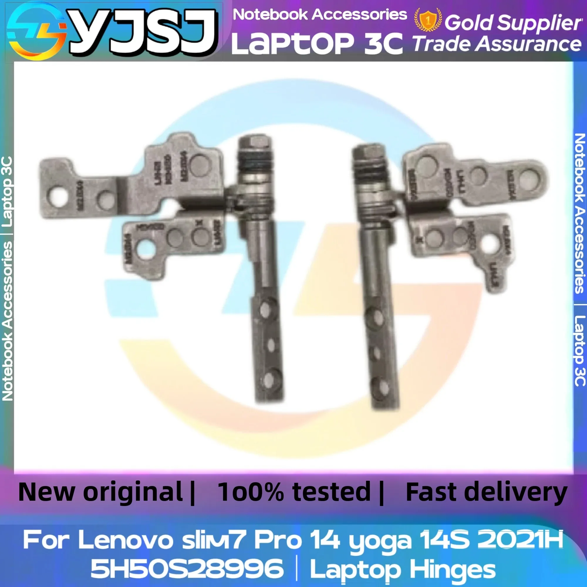 

New Original Laptop Hinges For PRO 14 14ITL 14ACH AH5R slim7 (2021-22H) YOGA 14sITL 14sIHU LCD Screen Hinge 5H50S28996 LCD shaft