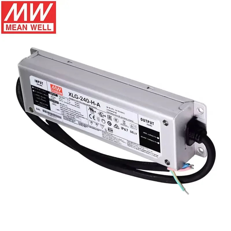 Mean Well XLG-240-H-AB 240w 4900mA Constant Power LED Driver Power Supply for LED Street Lighting XLG-240-HA