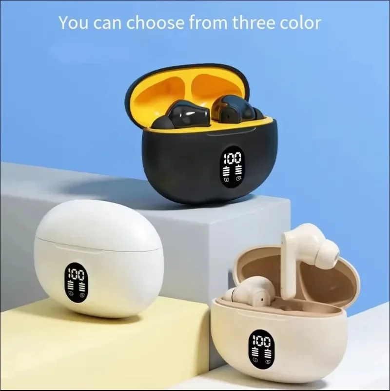 Auriculares inalámbricos Bluetooth TWS, auriculares deportivos para música, auriculares impermeables con micrófono para Xiaomi IPhone Redmi