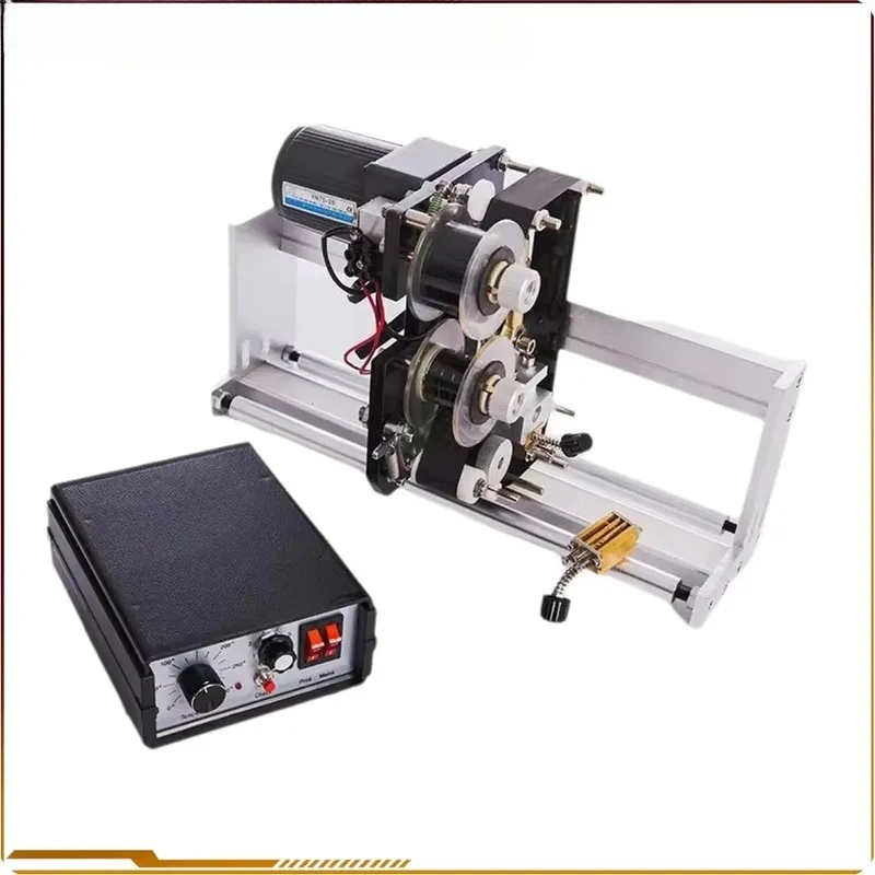 HP-241G 220W Electric Code Machine Mini Heat Date Printer Tactile Thermal Color Strip Automatic Hot Printing Coding Machine