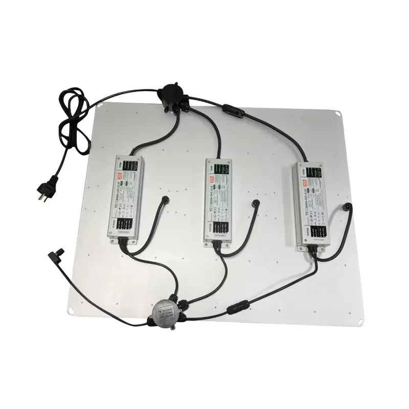 Customized Greenhouse 600W Panel Grow Light Full Spectrum Lm281b 0-10V Dimmable for Indoor Plants LED Grow Light