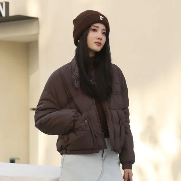 Winter 90 White Duck Down New Women's Down Jacket Commuter Short Fashion Jacket