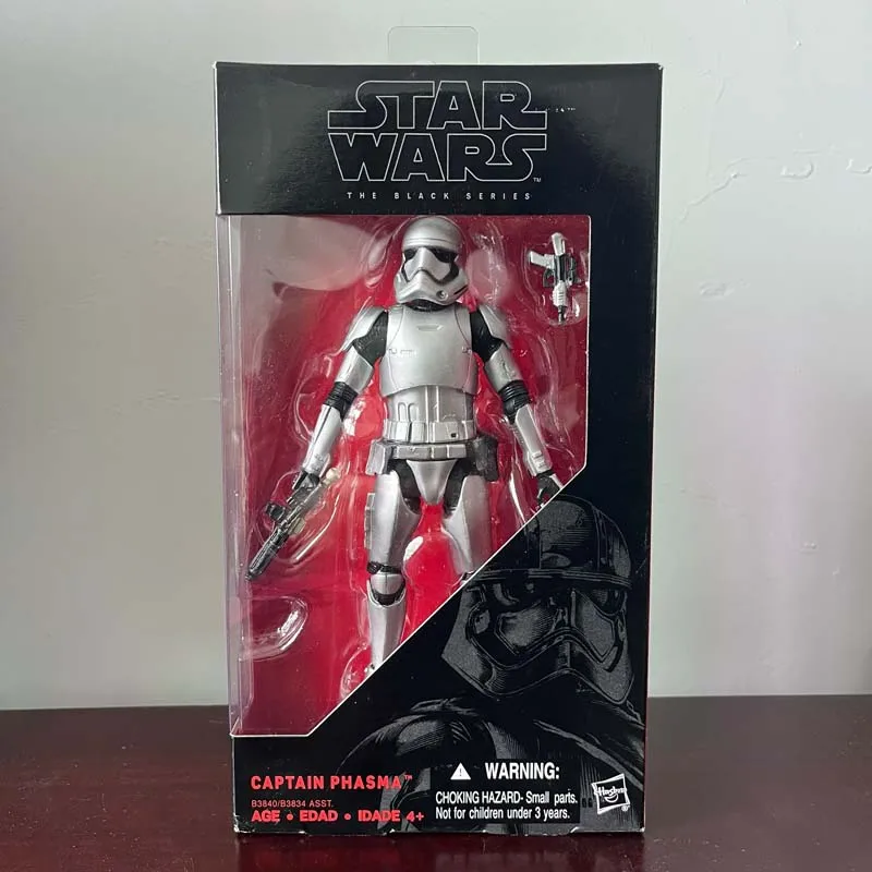 Star Wars Figure The Black Series Boba Kylo Phasma 02 Darth Maul Darth Vader Hab Solo Action Figure Model Toys Birthday Gift