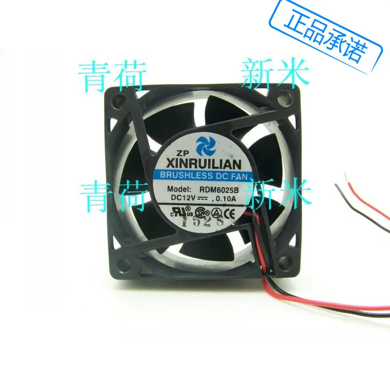 

Б/У XFAN XINRUILIAN RDM6025B 12 В 0,10 А 6 см 6025 2 линии охлаждающий вентилятор