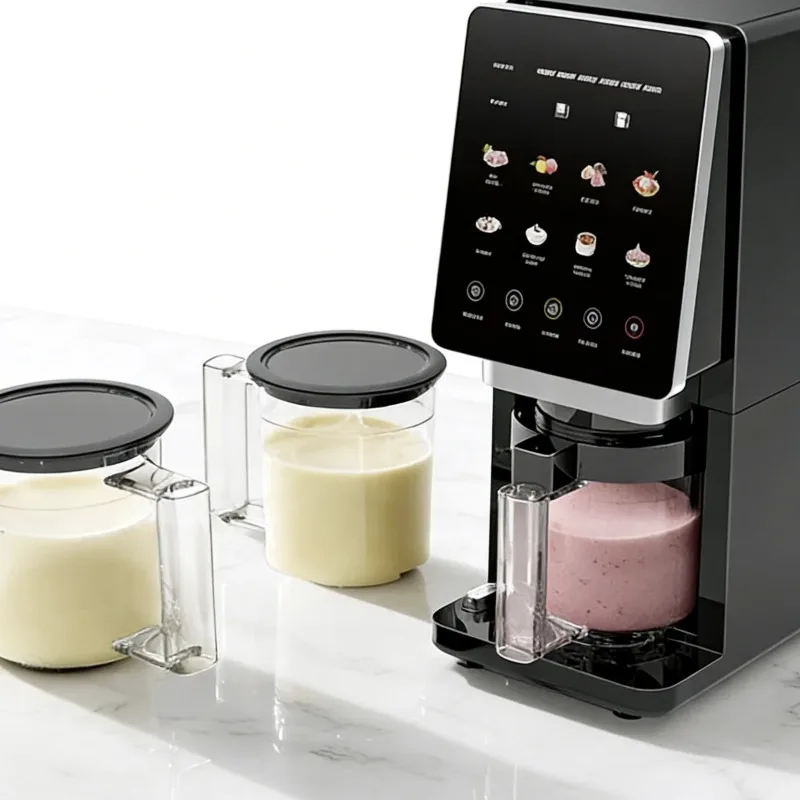 MOQ 100 Fully Automatic Ice Cream Home DIY Frozen Yogurt Sorbet Machine