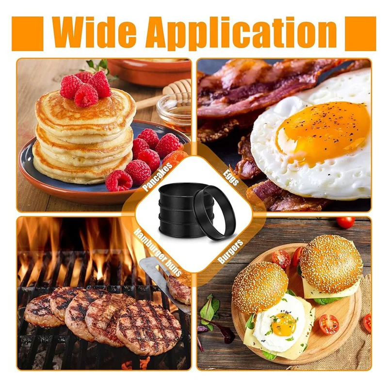 Ablq 16 Pcs Crumpet…