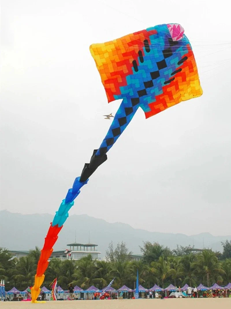 15 M Devil Fish Kite บินขนาดใหญ่ Kite สําหรับผู้ใหญ่ Kites จี้ DIY สี Professional Kites โรงงาน weifang เกมกลางแจ้ง