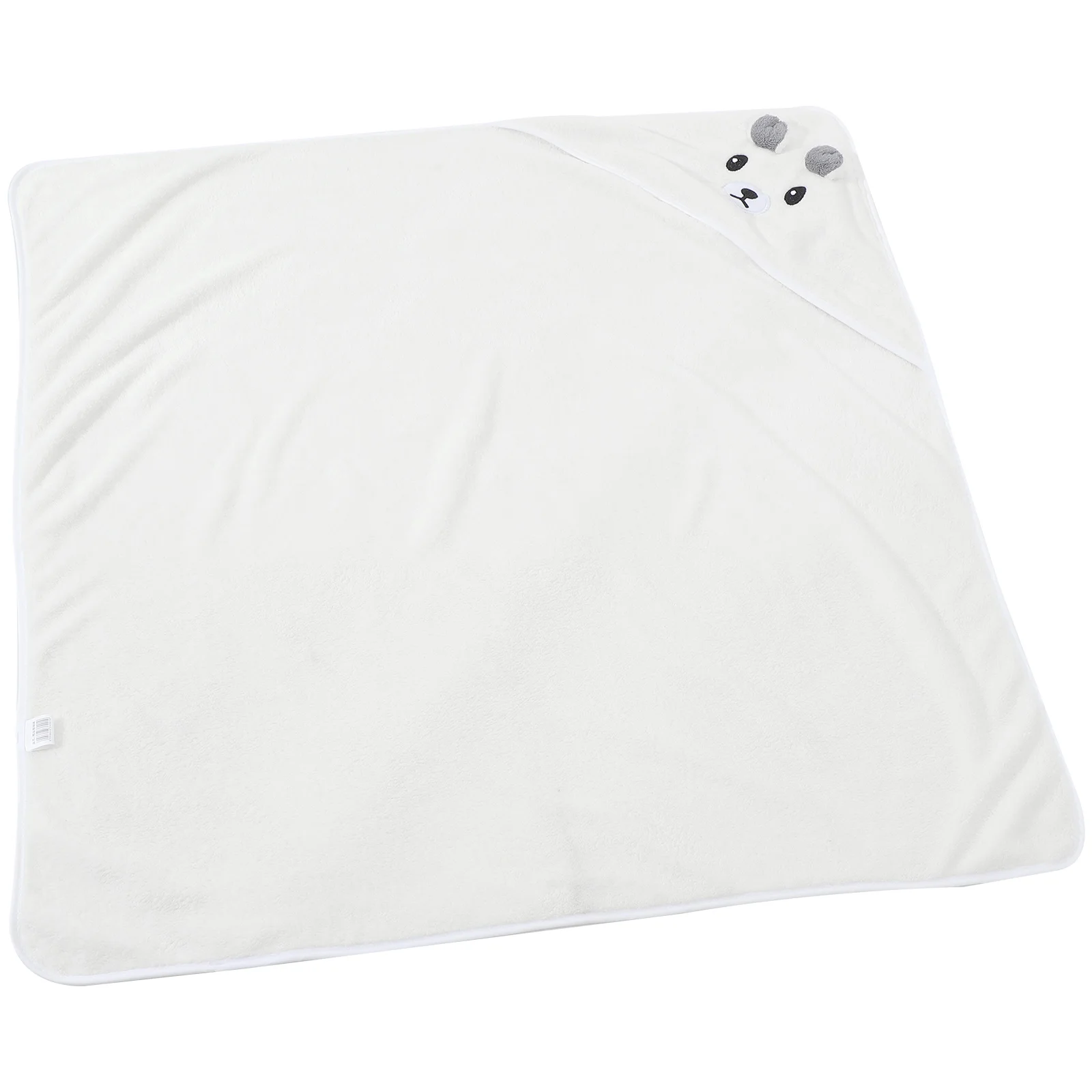 

Super Soft Bath Newborn Cape Kids Bathing Towel Absorbent Toddler Bath Towel White Gray Infant Care