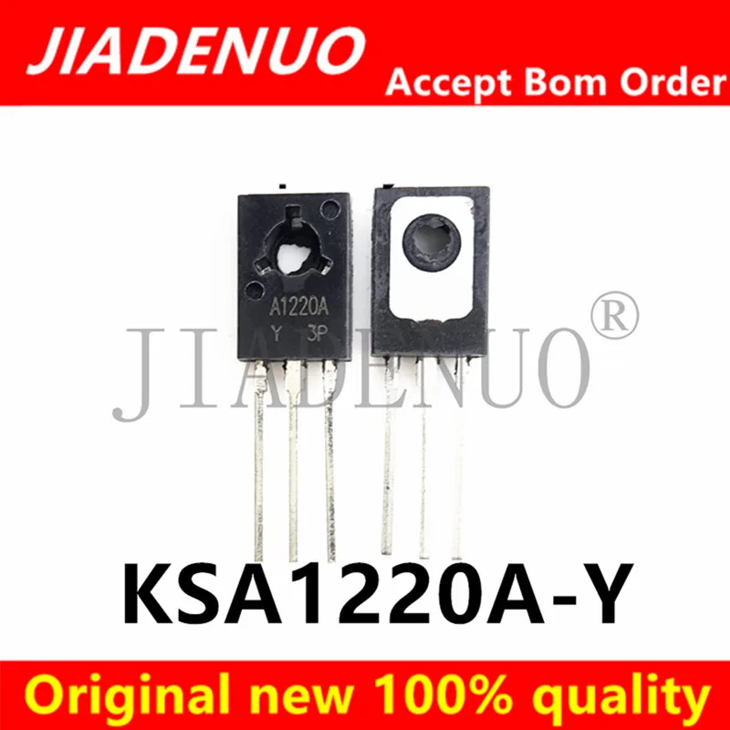 (10pcs)100% Original New KSA1220A-Y 2SC2690A-Y TO-126F 2SC2690A KSA1220A Chipset