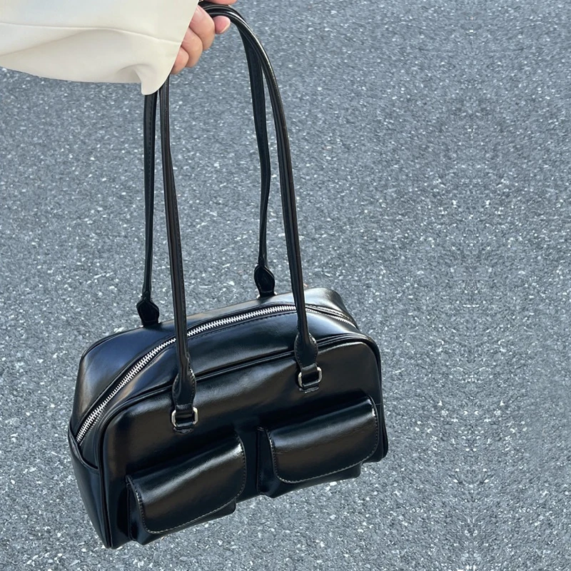 

Spring Sling Bags For Women Luxury Designer Handbag And Purses 2023 Trend New In PU Material Pillow Shape Vintage Underarm Bag