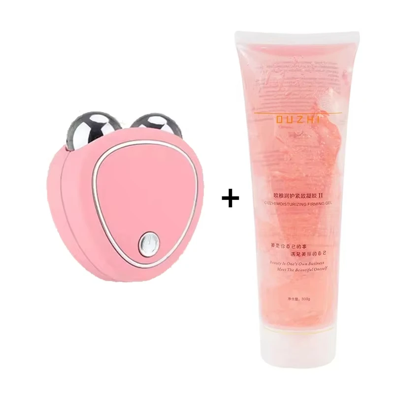 EMS美顔器 マイクロカレント フェイスリフティングマシン しわ対策ローラー 肌引き締め 若返り 充電式フェイシャル