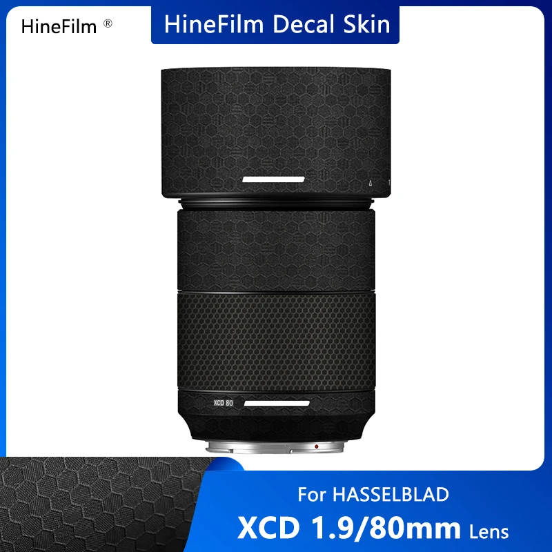 XCD80/1.9 Lens Decal Skins XCD 80 F1.9 Lens Wrap Cover for HASSELBLAD XCD 80mm f/1.9 Lens Premium Sticker