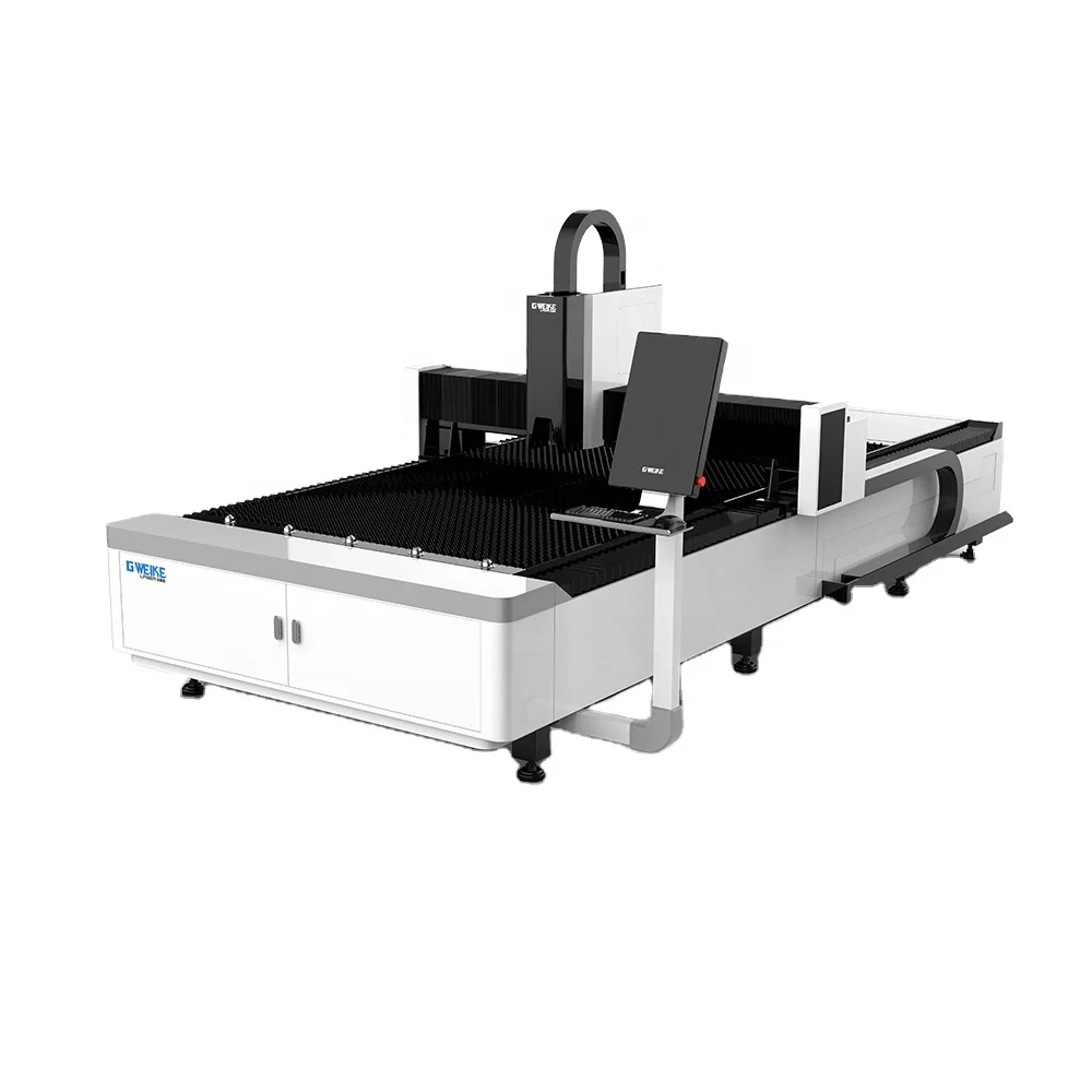 

Лазерный станок для резки листового металла GWEIK 1.5кВт, 2кВт, 3кВт, волоконный лазерный станок для резки нержавеющей и углеродистой стали