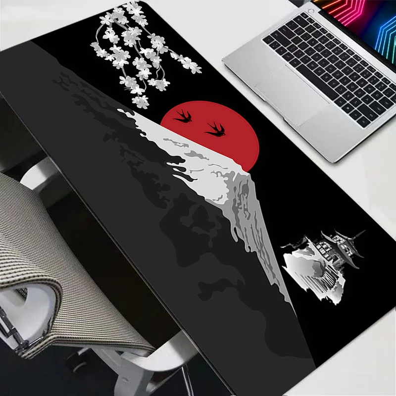 XXL Mausepad cherry blossom Desk Mat Gaming Mat Pad on The Table Office Gamer Accessories Keyboard Mat XL Mouse Pad Mouse Carpet