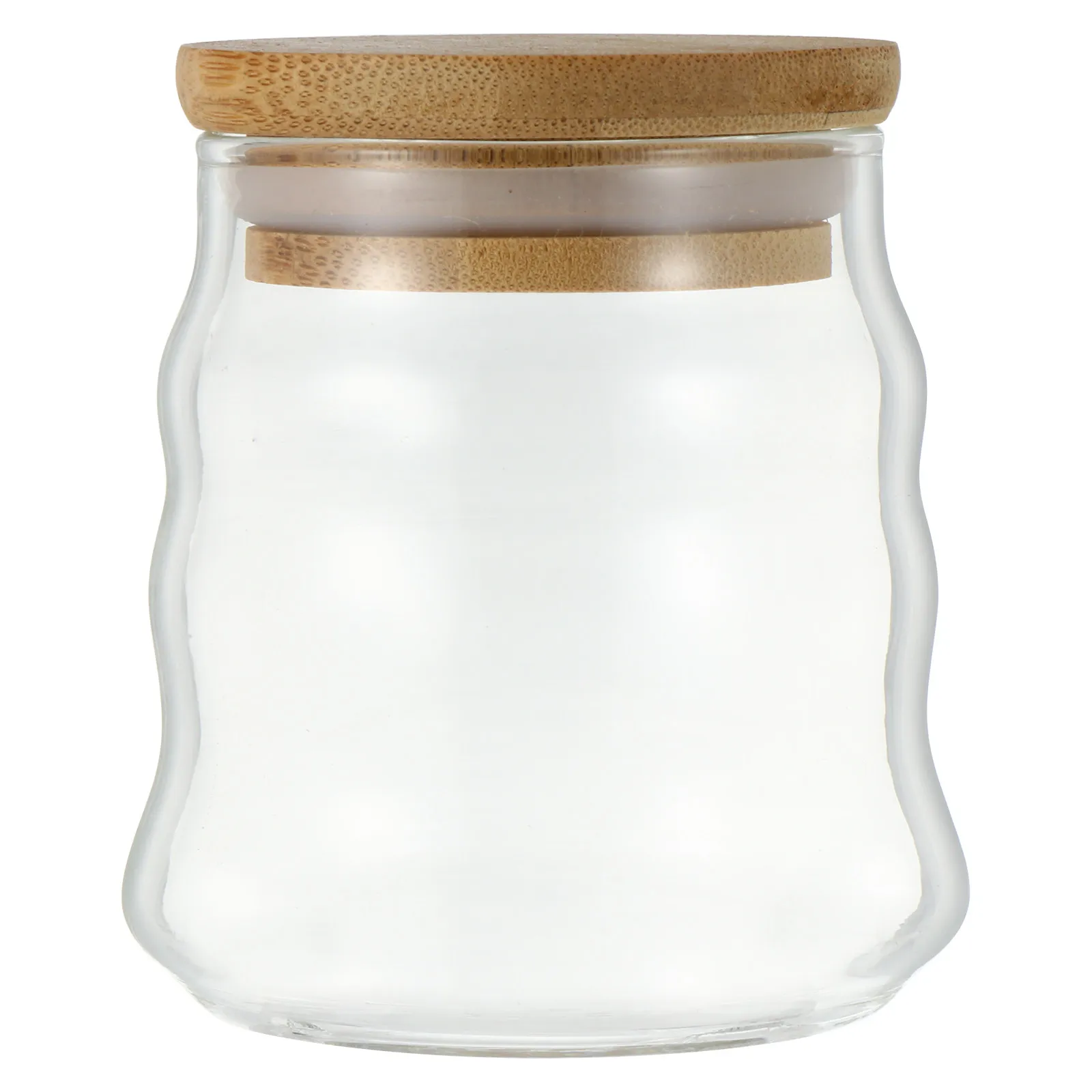1Pcs Non Absorbent Moisture Proof Tea Storage Canister Wide Mouth Food Container for Tea Coffee Spices Biscuits Rice Flour Decor