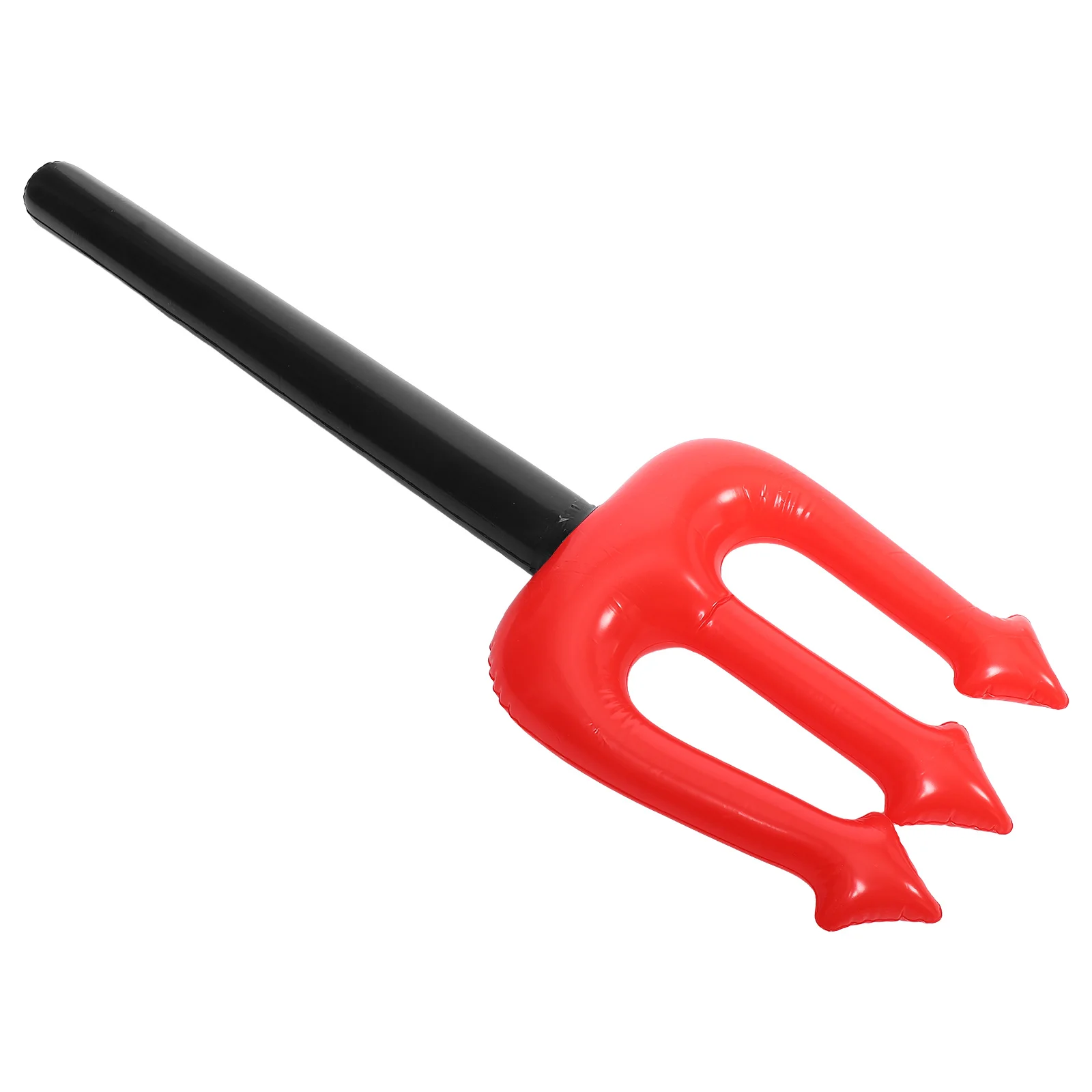 

1pcs Prank Game Inflatable Devil Fork Devil Fork Red Pvc Durable Halloween Party Prop Cosplay Photo Booth Fun Games Outdoor
