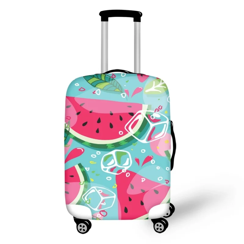 Melancia Bagagem de Viagem Capa, Elástica Bagagem Protetora Capas, Adequado para 18 "-32" Trolley Case Acessórios, Verão