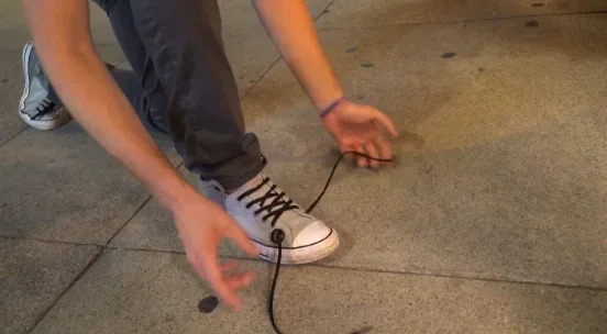 Laced Up By Donnovan Mount Close Up Magic Tricks Anytime Anywhere Magia Profesional Gimmicks Magician Shoes Illusions Street