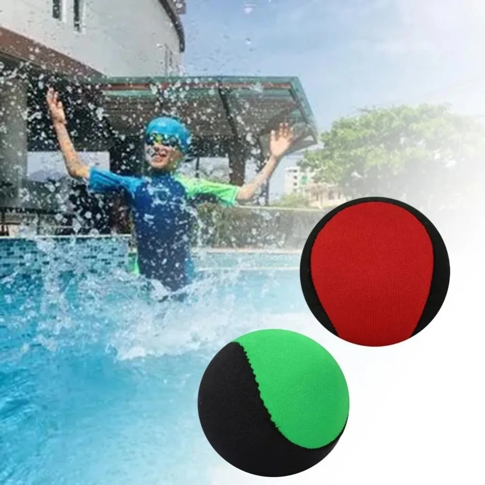 Lightweight Water Bouncing Ball 5.5cm TPR Elastic Ball Relaxing Water Surf Game Toy Ocean Pool Beach