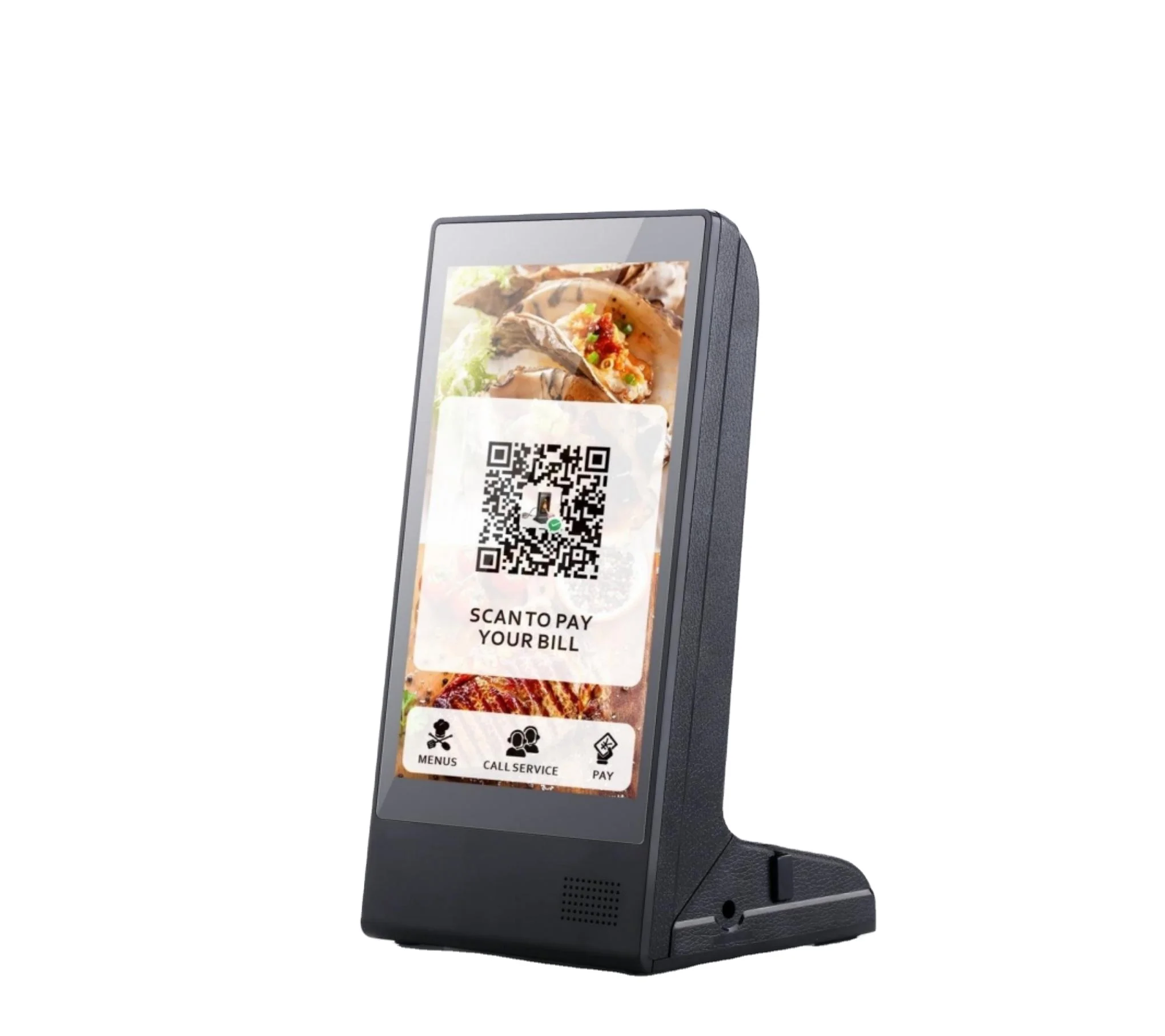 

FYD-898 Patented Tabletop Advertising Display Digital LCD Signage Billboard Menu Power Bank Phone Fast Charger Android Tablet