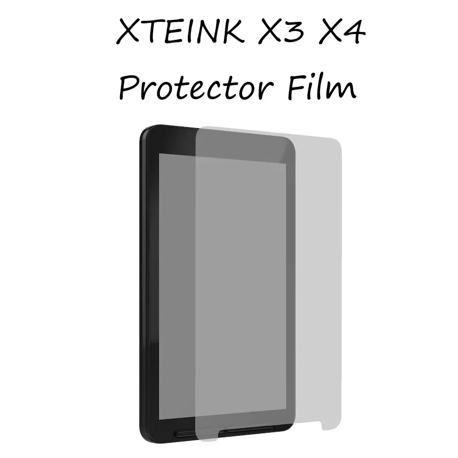 XTEINK X3 X4 E-Ink Reader XTEINK Matte Soft Screen Protector Film 2 Pack PET Anti Glare Anti Fingerprint Scratch Screen Guard