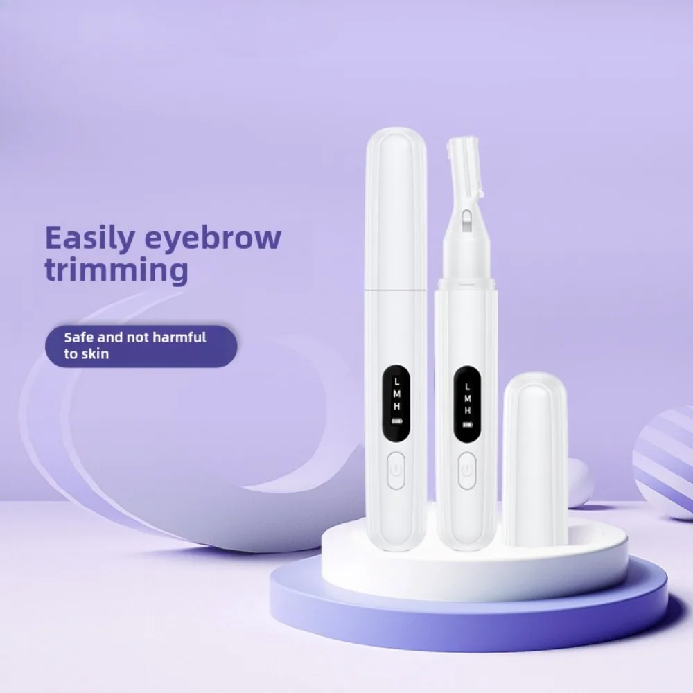 

Electric Eyebrow Trimmer for Women - Rechargeable Mini Facial Hair Remover Tool , Beginner-Friendly Eyebrow Shaper & Razor