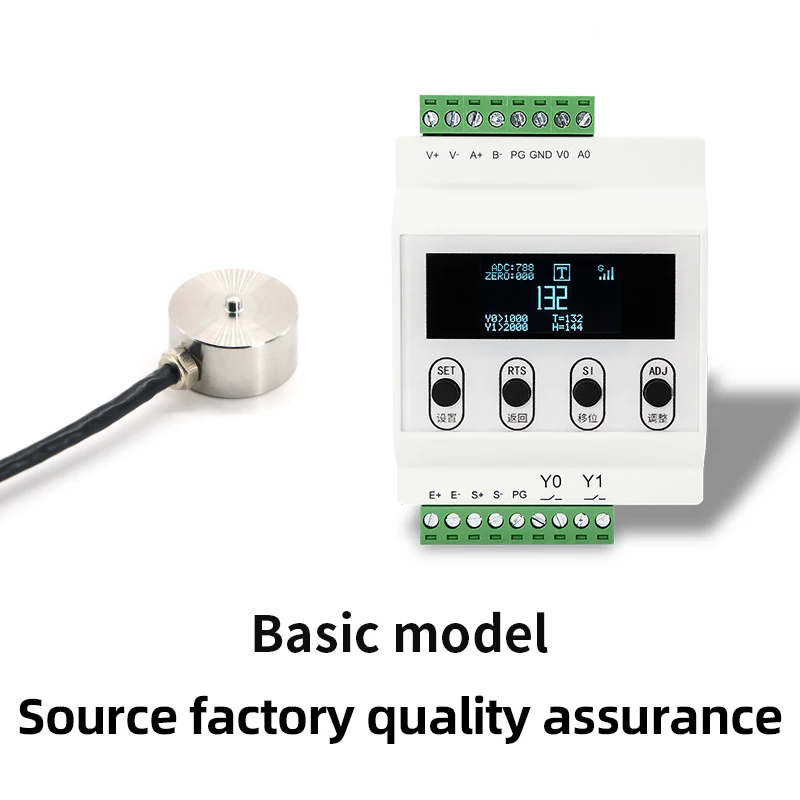 

Miniature Load Cell + Transmitter Amplifier With Display,Test Compression Force Weight Pressure Sensor