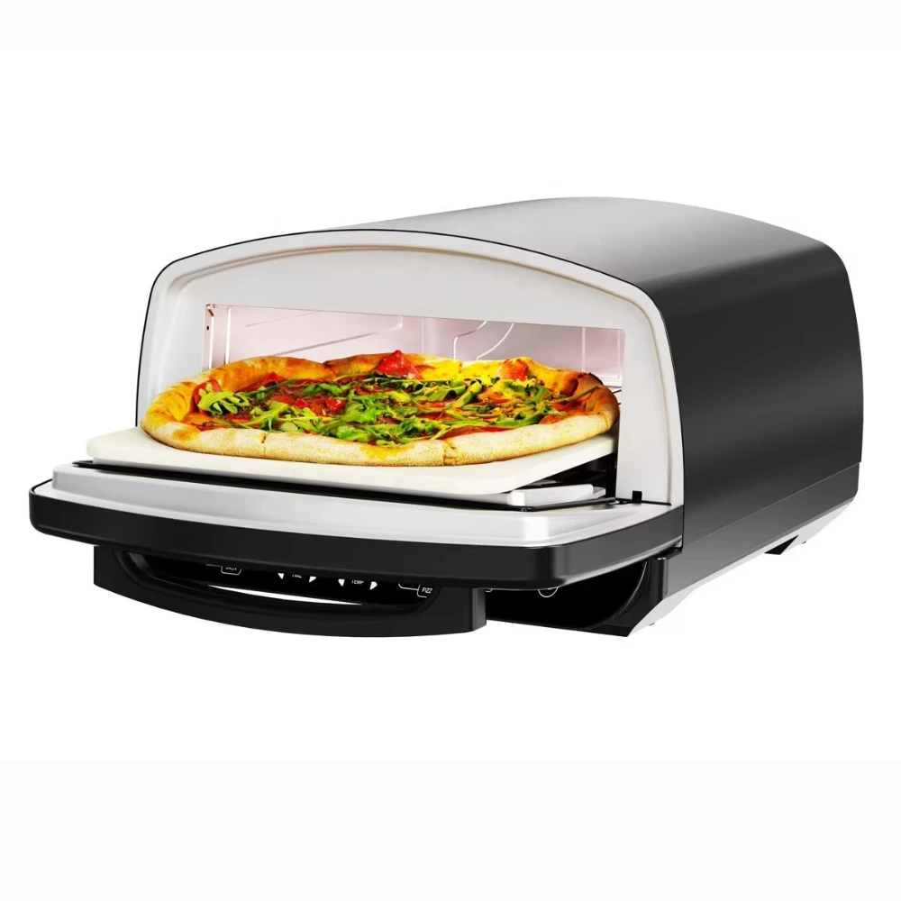 1. Premium 13 Inch Wood Pellet Pizza Bake Cavity Mini Portable Indoor Layout For Authentic Wood-Fired Pizza Craft