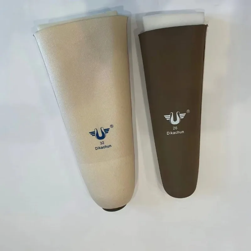 

Flesh Color Gel Line Silicone Prosthetic Covers Prosthetic Sleeve Rubber Locking Leg Silicone Implants Interventional Materials