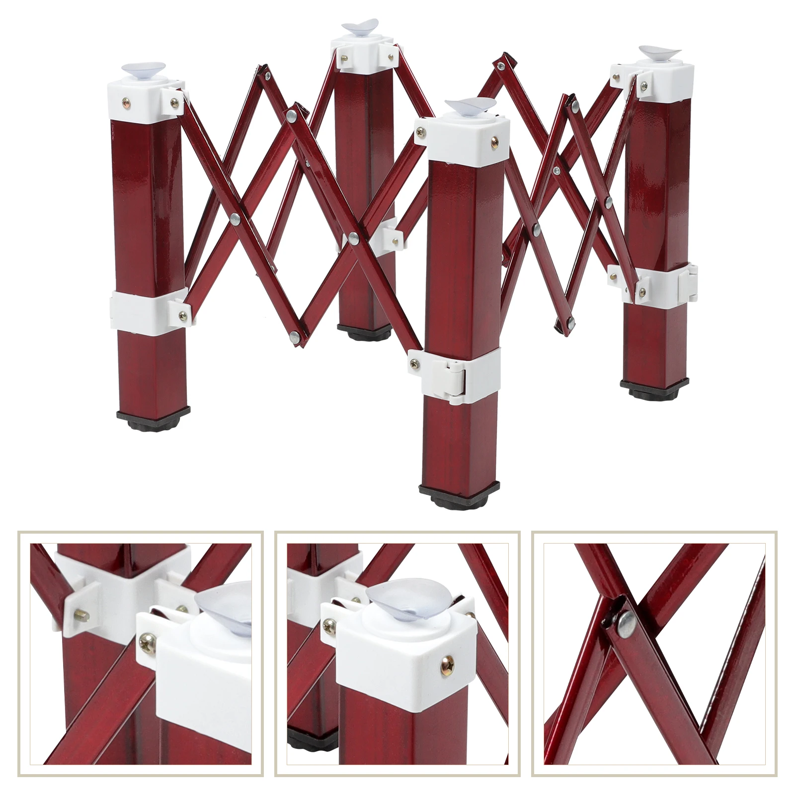 

Folding Table Legs Anti-skid Support Office Desk Extender Replace Shelf Metal Heavy Duty
