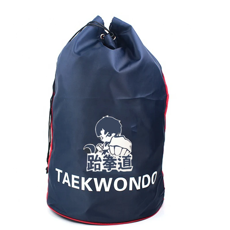 Good Quality Black Taekwondo Bag Martial Arts MMA Protector Suit Bag for Kids Adult WTF TKD Backpack Training Outdoor Sports Bag