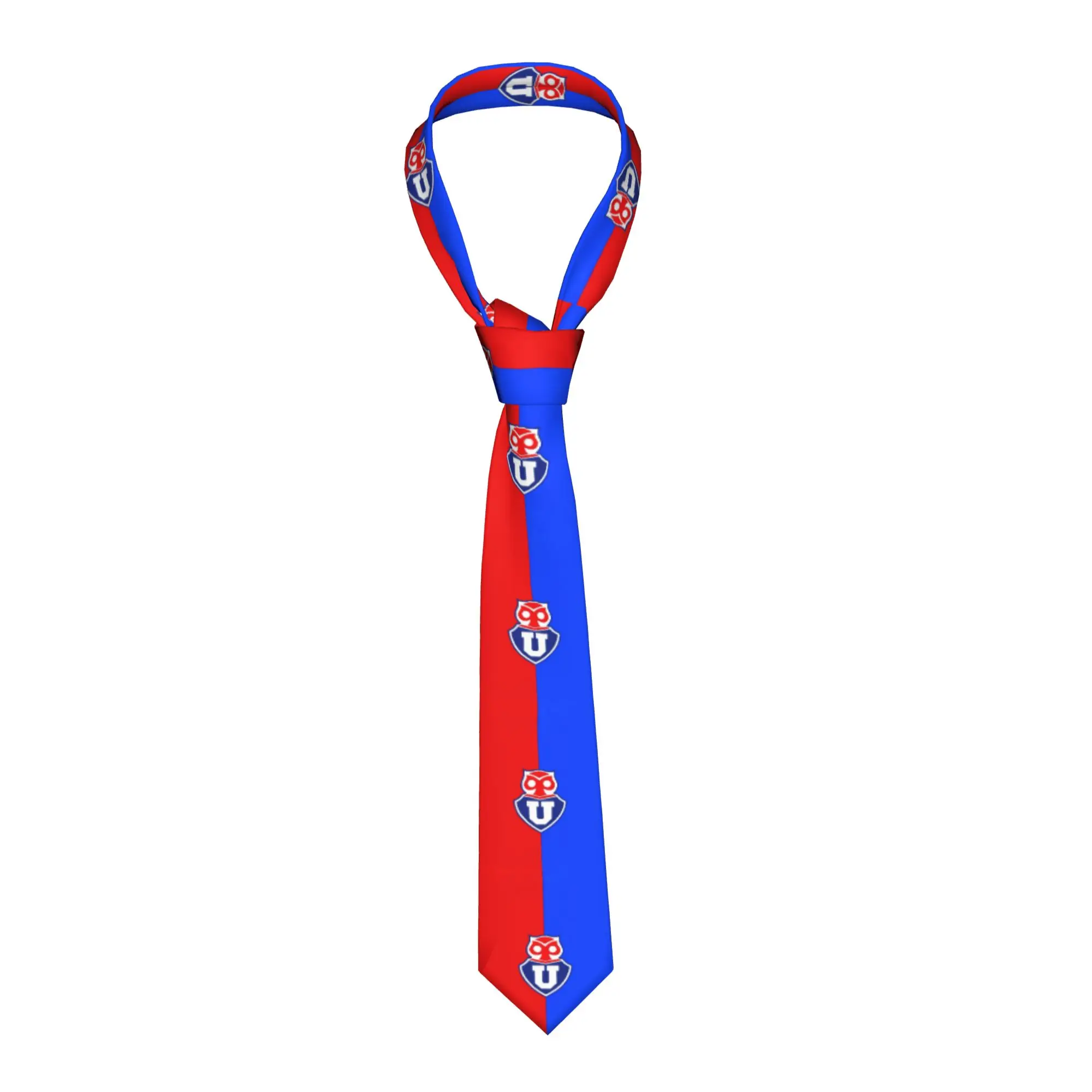 Formal Club Universidad de Chile  Neckties for Men Silk  Party Neck Tie