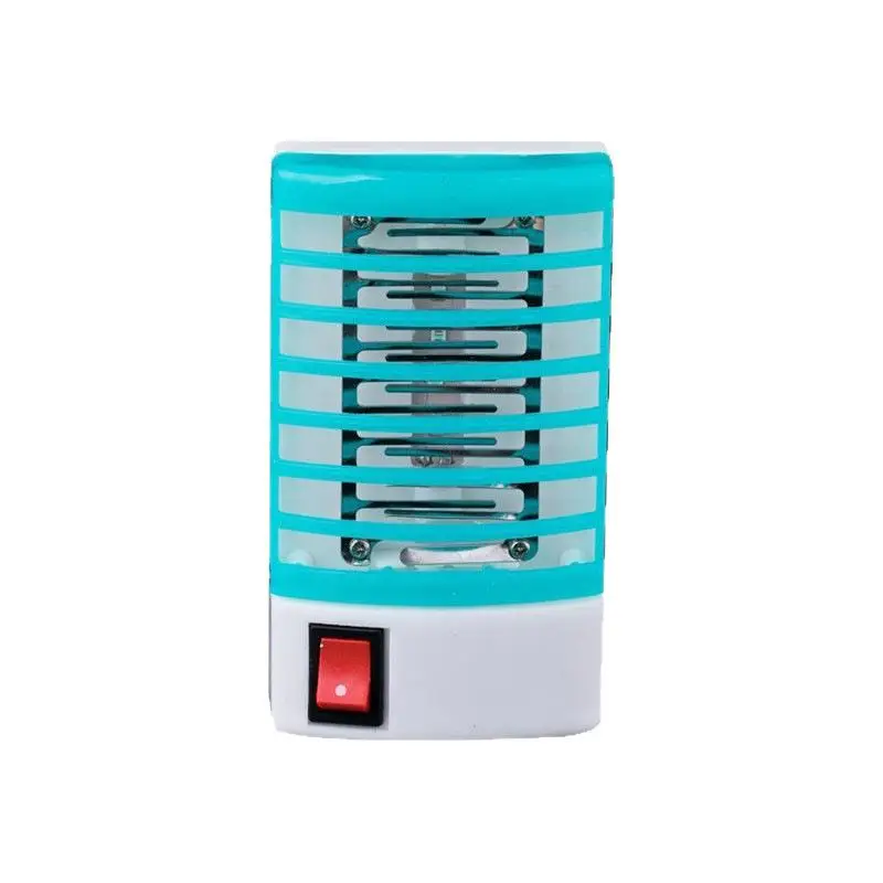 Plug In LED Mosquito Killer Lamp Socket Electric Fly Bug Insect Trap Non-Toxic for Small Restaurant Home Use