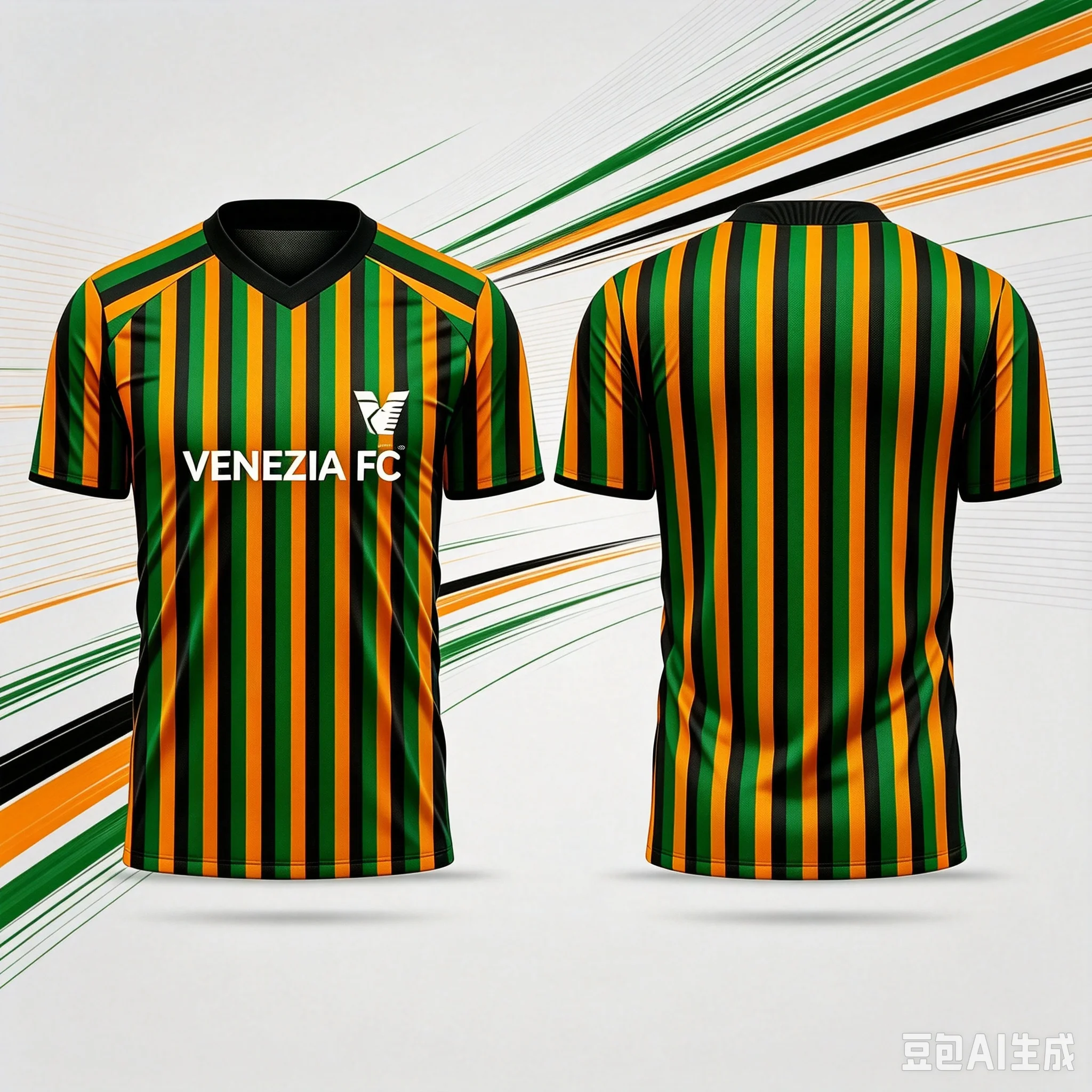 2026 Newest VENEZIA Football JERSEY Supporter Loose Comfortable Fashionable and Popular Football T-shirt for Fans