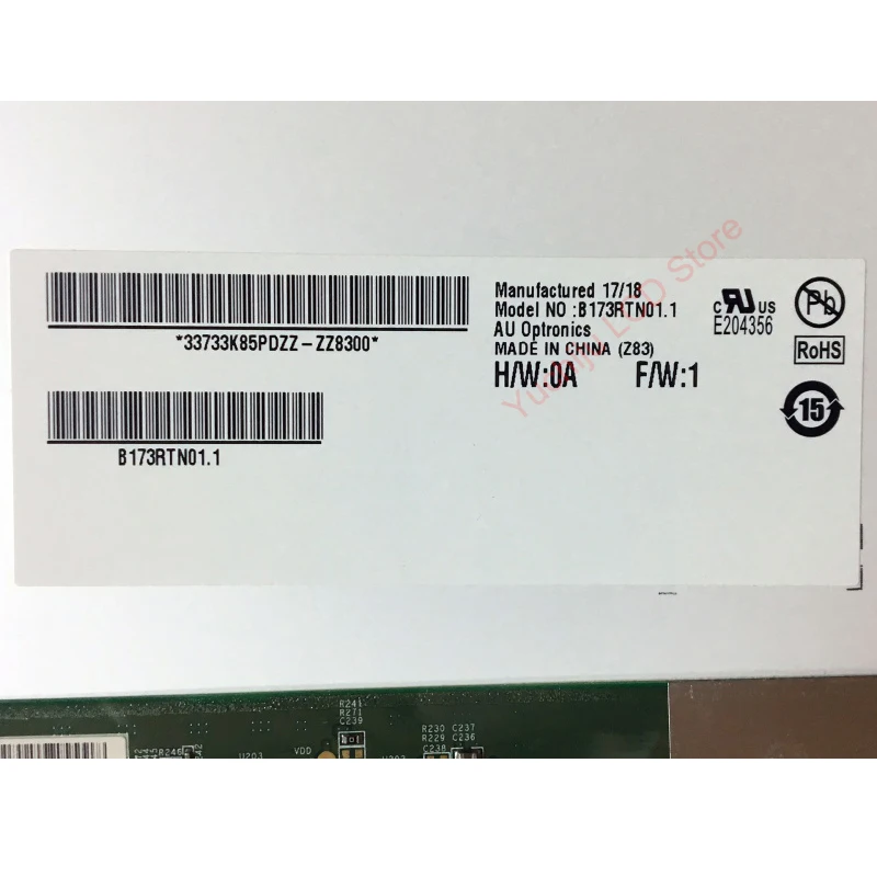 17,3-inch laptopscherm B173RTN01.1 B173RTN01.3 B173RTN01 N173FGE-E23 LP173WD1 TPE1 TPE2 voor Acer V3-772 ES1-732 Matrix-scherm