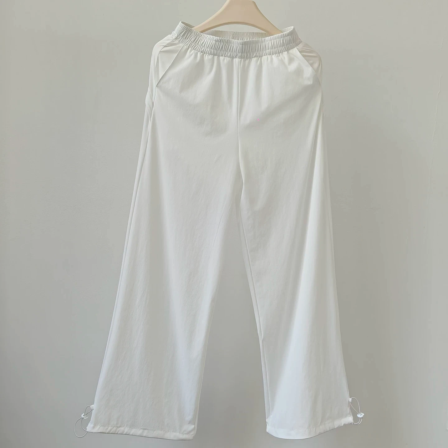 2026 Thin Quick-Drying Overalls Women's Loose High Waist Running Training Basketball Gym Dance Casual Wide Leg Pants Summer