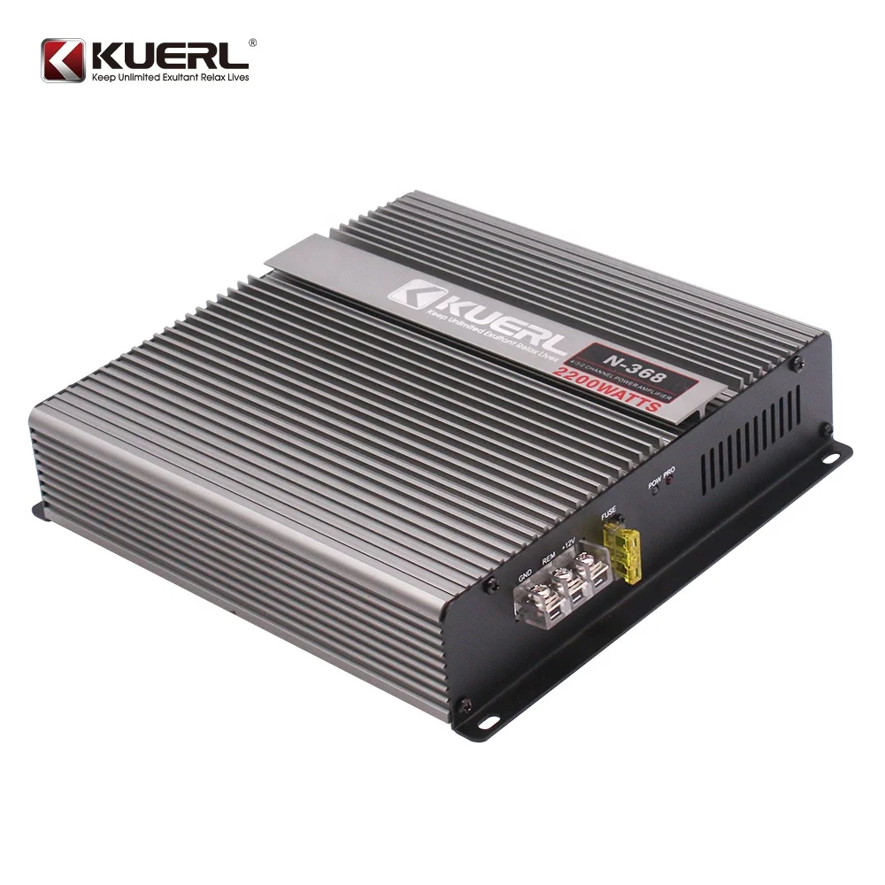 Professional 2025 new 2-Channel Class AB Car Audio Amplifier AMP 12V 4OHM Factory Wholesale Build for Car Audio Systems