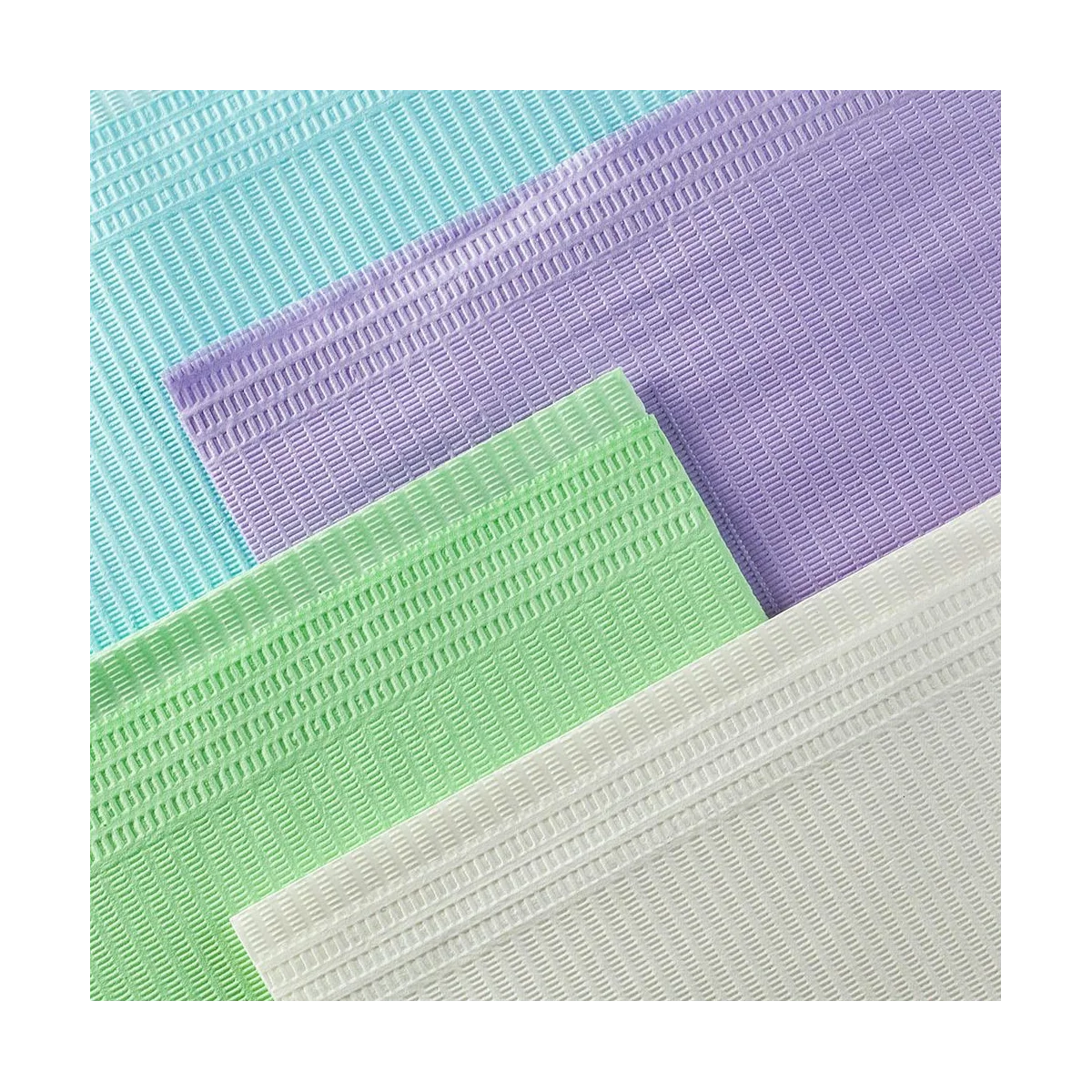 125 Pcs 3 플라이 일회용 문신 식탁보 냅킨 방수 흡수 패드 문신 테이블 매트 용 개인 (검은색)