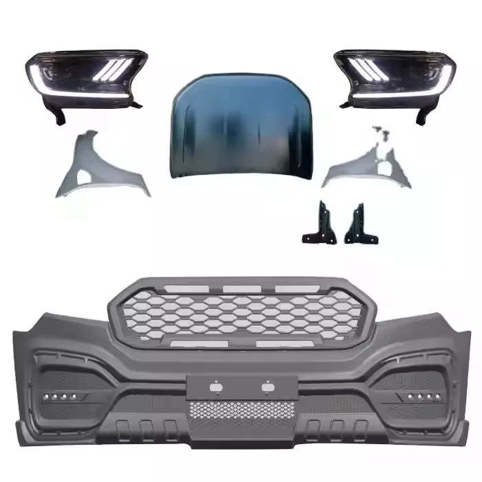 

2012-2016 for Fo-rd Ranger T6 Body Kit Pickup 4x4 Exterior Accessory Front Bumper Upgrade for All Models