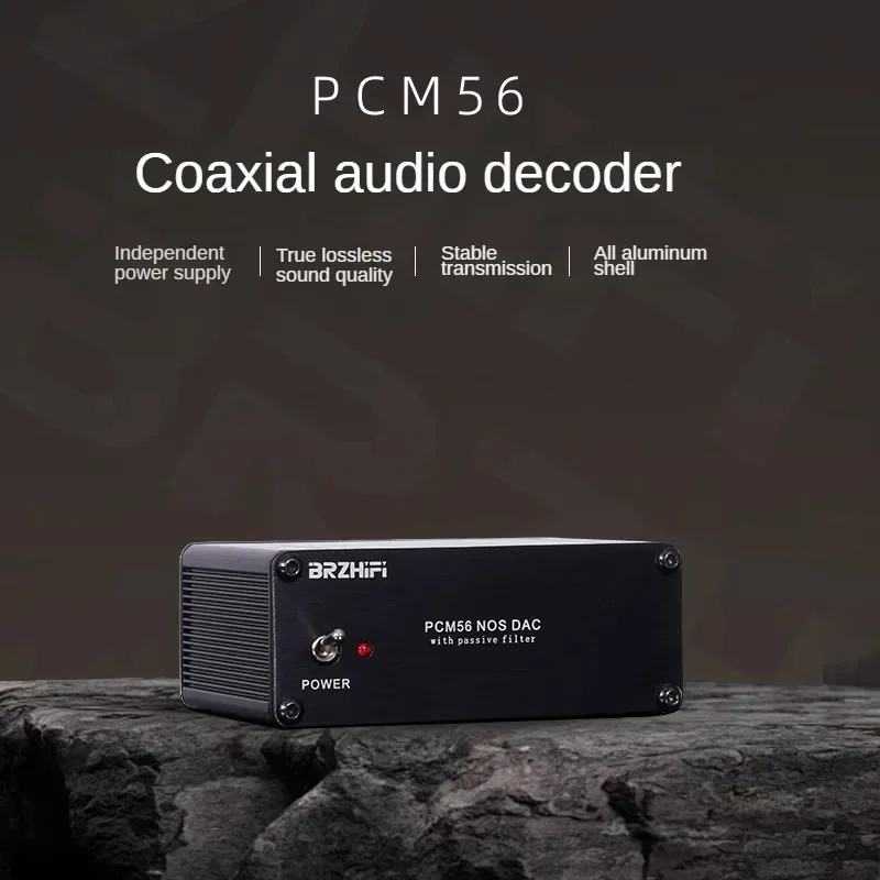 PCM56 *2 Classic HIFI Decoder Board Coaxial Digital To Analog Audio DAC Decoder 16BIT 48K More Than TDA1541 DC12V