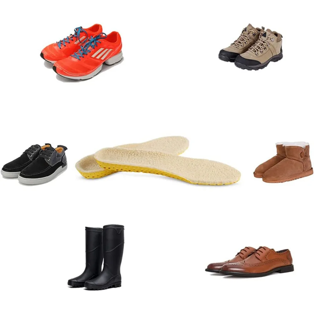 لينة جلد الغنم الصوف النعال الأحذية إدراج الدافئة الحملان الصوف النعال الشتاء للرجال والنساء الاطفال نعل رياضي حذاء #2