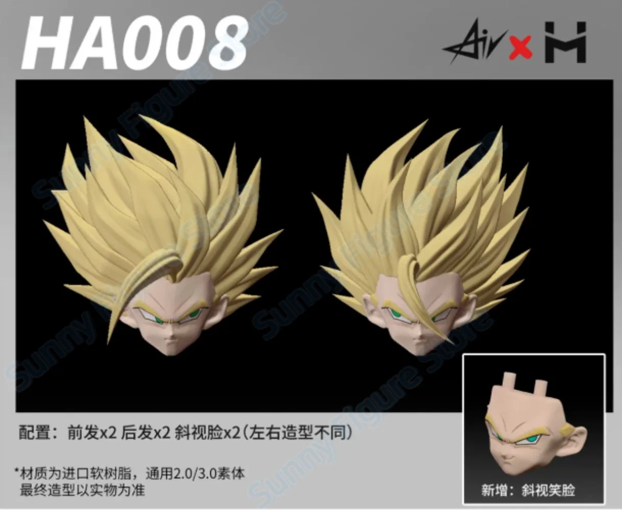 Disponibile: Action Figure Anime Dragon Ball Z SHF Super Saiyan, Modelli Air & HM HA006 HA007 HA008, Son Gohan SSJ, Accessori e Headsculpt