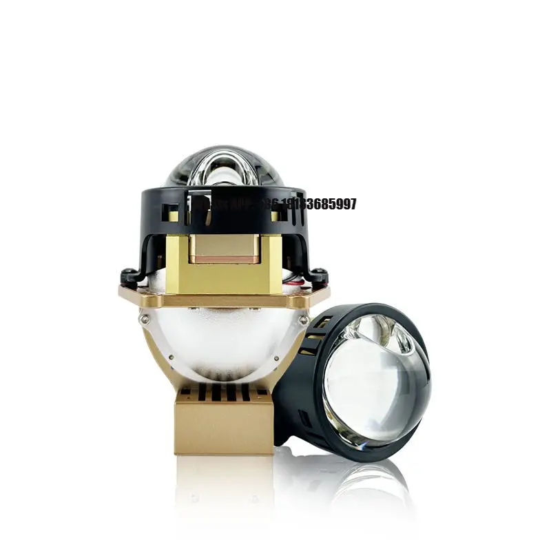 New Design Car Led Lens Light 3 Inch  Headlights Bi Led High Power Bi Projector Light