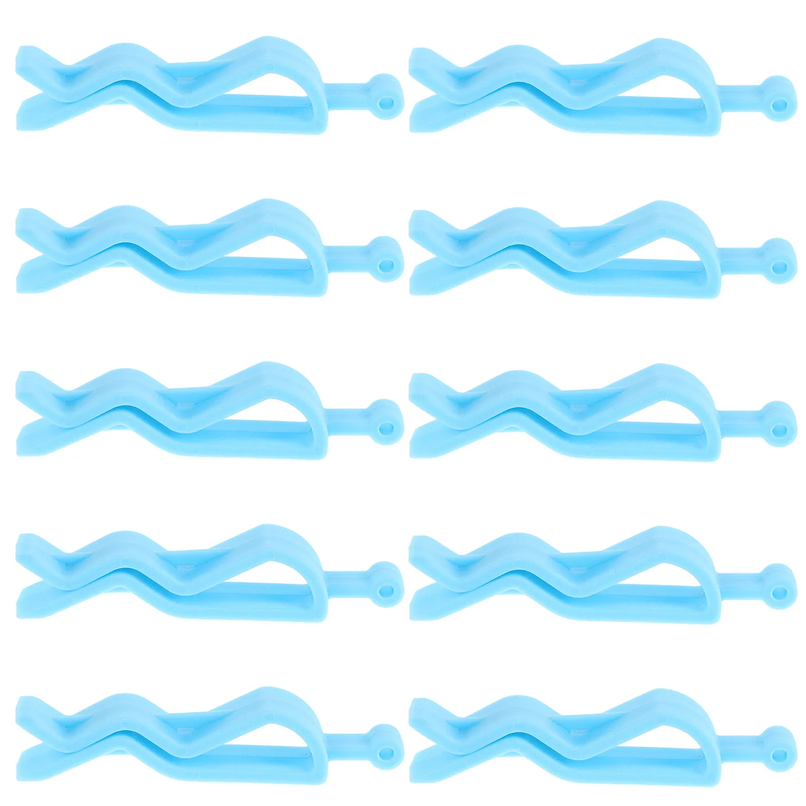 

10 шт. зажимов для крепления мусорных пакетов, клипсы для мусорных баков, держатели для пластиковых пакетов, органайзер для уборки без следов