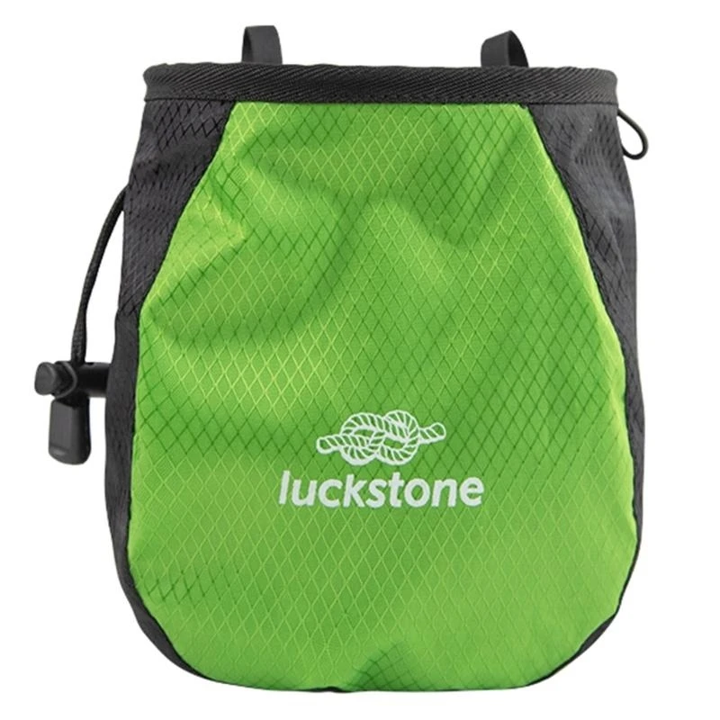 Q39E Rock Climbing Chalk Bag Outdoor Bouldering Magnesia Drawstring Closure Bag Nonslip Chalk Bag Bouldering Chalk Bag