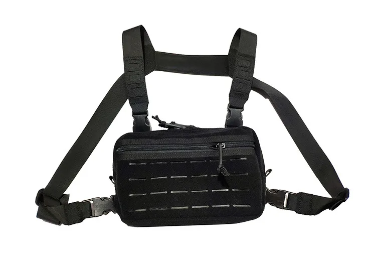 Outdoor Tactical Chest Bag, Ciclismo e Correndo Cintura Bag, Travel Belt, Montanhismo Belt