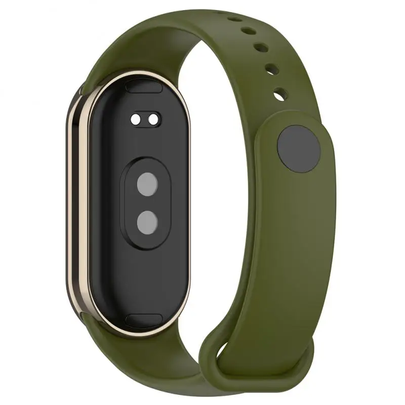 حزام لـ Mi band 8 xiaomi 8 NFC سوار رياضي حزام سيليكون بديل سوار الساعة الذكية حزام الساعات Xiaomi Mi Band 8